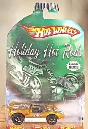 2010 Hot Wheels Holiday Hot Rods CHAPARRAL II Gold/White w/Black OH5 Spoke Wheel