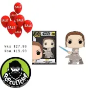 Star Wars - Rey Glow in the Dark 4” Pop! Enamel Pin "New"