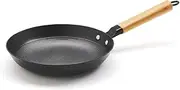 Qulinart by Brandt Ultra Light Cast Iron Frying Pan with Honeycomb Non-Stick Layer (24 cm)