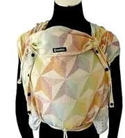 Didymos DidyKlick 4u Baby Carrier - Halfbuckle Carrying Aid Zephyr - for Babies and Toddlers from 3.5 kg to 20 kg - Ergonomic Sitting Posture - Abdominal Carrier - Hip Carrier - Back Carrier