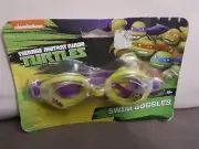 Tmnt LIME GREEN PURPLE Strap TEENAGE MUTANT NINJA TURTLES SWIM GOGGLES Donatello