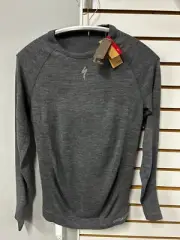 Specialized Seamless Merino Wool Baselayer, Mens', Lg/Xl, Gray- NEW