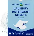 Lucent Globe Laundry Sheets Eco Friendly Ultra Concentrated Detergent Biodegrada