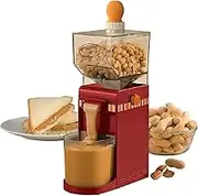 Peanut Butter Maker, Nut Butter Machine, 500ML Portable Electric Grain Mills Grinder, Electric Peanut Butter Maker Machine, Nut Grinder for Home Kitchen Commercial Use