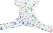 PERSELOSO Elderly Incontinence Diaper Washable Cloth Nappy for Adults Comfortable Reusable Underwear with Fit Leak Design for Men and Women for Night