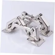 175 Degree Hinges Frameless Cabinet Doors Hinges Concealed 170 ° - 2pcs