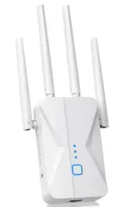 WiFi Extender Signal Booster, 2025 WiFi Extender AC1200Mbps Dual Band (5.8GHz/..