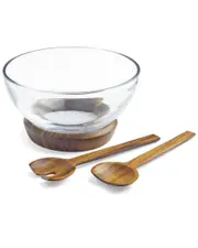 Namb Cooper Salad Bowl With Servers