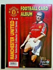 MANCHESTER UNITED 1999 COMPLETE ALBUM PERSONALLY SIGNED BY 20
