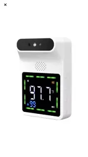 GEKKA Wall-Mounted Forehead Thermometer, Touchless Forehead Thermometer for Adul