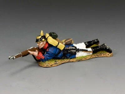 FW245 Prussian Line Infantry Firing Prone by King and Country