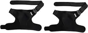minkissy 2pcs Men's Shoulder Support Brace Shoulder Protection Sleeve Compression Sports Brace for Pain