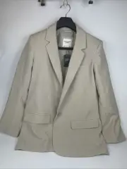Abercrombie & Fitch A&F Women's Classic Suiting Blazer Jacket Suit Piece Ash S