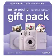 FujiFilm Instax Mini 12 Limited Edition Instant Camera Gift Pack 2025 - Purple [25451]
