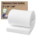 RaceCityFoam High Density Upholstery Foam Cushion Ultra Firm 3"T x 24"W x 80"...