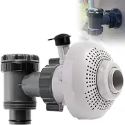 Plunger Valve for Intex Pools, Above-Ground Pool Filter Pump On/Off Plunger Valve Part with Strainer, Compatible with Intex, Coleman Frame Set & Ultra Frame Pools, Pool Drain Valve Replacement Parts