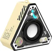 Portable Speakers,Wireless Desktop Speakers for PC - Desktop Stereo Boombox Bass Audio Amplifier Rechargeable for Computer Car Travel Shower Gym