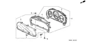 Genuine Honda Meter Assembly 78120-S5P-A23