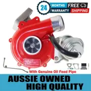 GEN1 High Flow Turbo + Genuine Oil Feed Pipe For Mitsubishi Challenger 4D56 2.5L