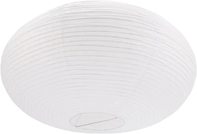 Paper Lampshade White Paper Lantern Lampshade Foldable: Chinese Japanese Pape...