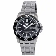 SEIKO 5 Sports SNZF77K1 Black Dial Day Date 7S36 Hardlex Steel Automatic Watch