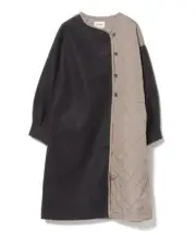 (ASK availability First) BEAMS Color quilted coat new