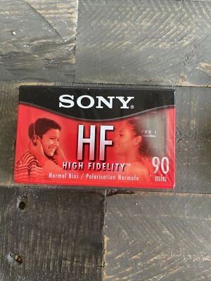 3) Sony HF 90 Minute Cassette For Walkman And Portables Normal Bias Dynamic New