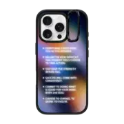 iPhone 16 Pro Impact Ring Stand Case MagSafe Compatible Self Love