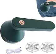 Fabric Shaver, Portable Lint Remover for Clothes,Sweater Defuzzer with Replaceable Stainless Steel Blade,Clothing Pill Remover for Removing Fuzz, Lint Balls, Pillings, Bobbles