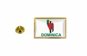 pins pin's flag national badge map hat country WD dominica