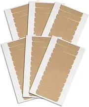 Gogogmee Hair Extension Tape Glue 12 Sheets Double-sided 72 Pieces Total for Home Projects