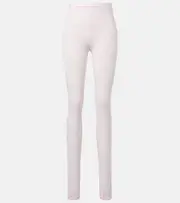 [Wardrobe.NYC] Wardrobe.NYC Sheer leggings UK 12 pink