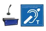 Above-the-Counter Audio Induction Loop System with Discreet Mic - IL-K300-45-00