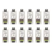 12PK Topchef Silicone Ice Cube Maker Tray w/ Lid 26x12cm Ice Cube Maker Assorted
