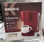 KeurigK-Express Essentials Single Serve Coffee Maker 3 cup sizes 6, 8, 10 oz red