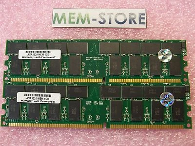 ASA5520-MEM-2GB (2X1GB) memory for Cisco ASA5520 New
