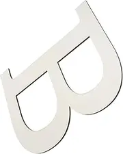 Hohopeti 12 Wooden Letter B Unfinished for DIY Home Decor Paintable Alphabet Wall Art Home Décor Products