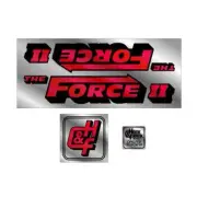 Hank & Frank - Force 2 decal set - old school bmx