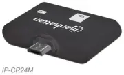 USB2.0 Micro-B 24-in-1 Card Reader/Writer Mobile OTG Adapter, Manhattan 406208