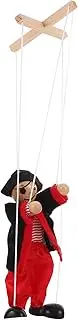 Pirate Marionette Puppet Wooden String Puppet for Funny Interactive Pirate Marionette for Parent Activities and Stage Performance