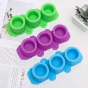 Geometric Silicone Flowerpot Mold DIY Concrete Planter Succulent Cement Pot J4H2