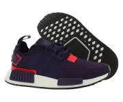 Adidas NMD R1 Mens Shoes Size 4, Color: Black/Orange