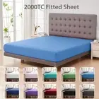 Luxury Extra Deep Fitted Sheet Ultra Soft Double Queen King Size Bed Sheet Cover
