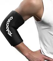 Hot & Cold Therapy Flexible Ice Packs Cold Therapy Compression Sleeve Reusable Gel Pack for Injury Cold Wrap for Knee Calf Elbow(M)