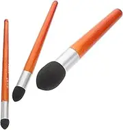 3pcs Rub Pen and Apply Pen Oil Pastel Blending Tools Blending Brush Drawing Smudge Sticks Drawing Blending Tools for Drawing Detail Paint Brushes Acrylic Blending Brush Sponge