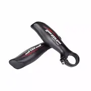 1 Pair Bicycle Handlebar Bar End Glossy Carbon Fiber Lightweight Handle Bar Ends