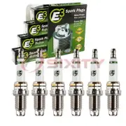 6 pc E3 Spark Plugs for 2003-2008 Honda Pilot 3.5L V6 Ignition Wire zd (for: Honda)