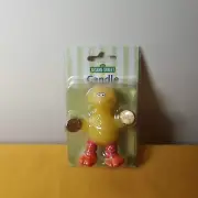 Vintage BIG BIRD SESAME STREET CHARACTER CANDLE BRAND NEW IN PACKET 9CM 2004