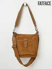 FatFace Elle Tan Brown Cross-Body Bag (AA2307) | $137