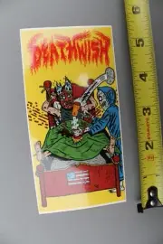 Deathwish Skateboards Exorcist Satanic Hammer Z77 Original Skateboarding STICKER
